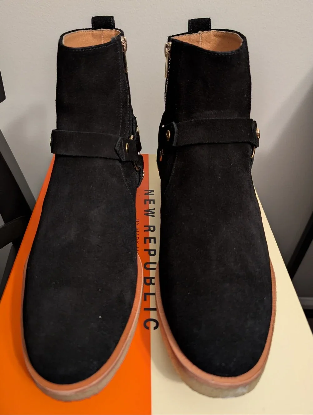 Men's New Republic Black Barnett Boots